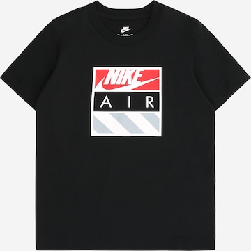 Nike Sportswear Paita 'AIR' värissä musta: etupuoli