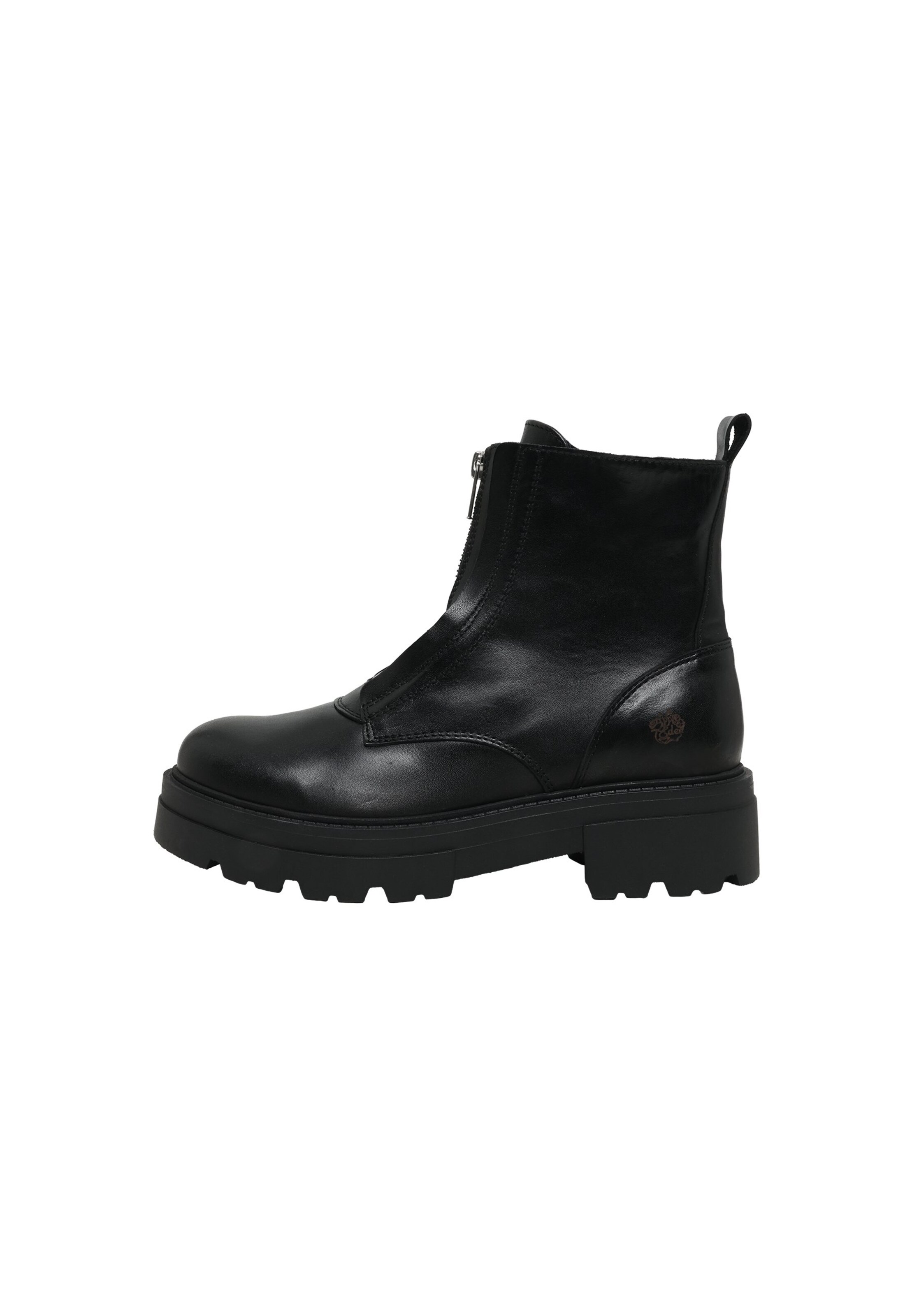 Bottines 'BIG STAR' Apple of Eden en noir : devant