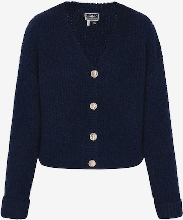 DreiMaster Maritim Strickjacke in Blau: Vorderseite