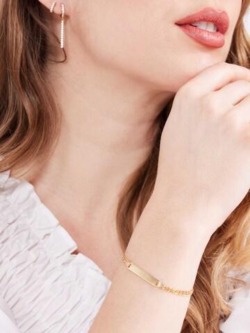 Lucardi Armband 'Basic' in Gold