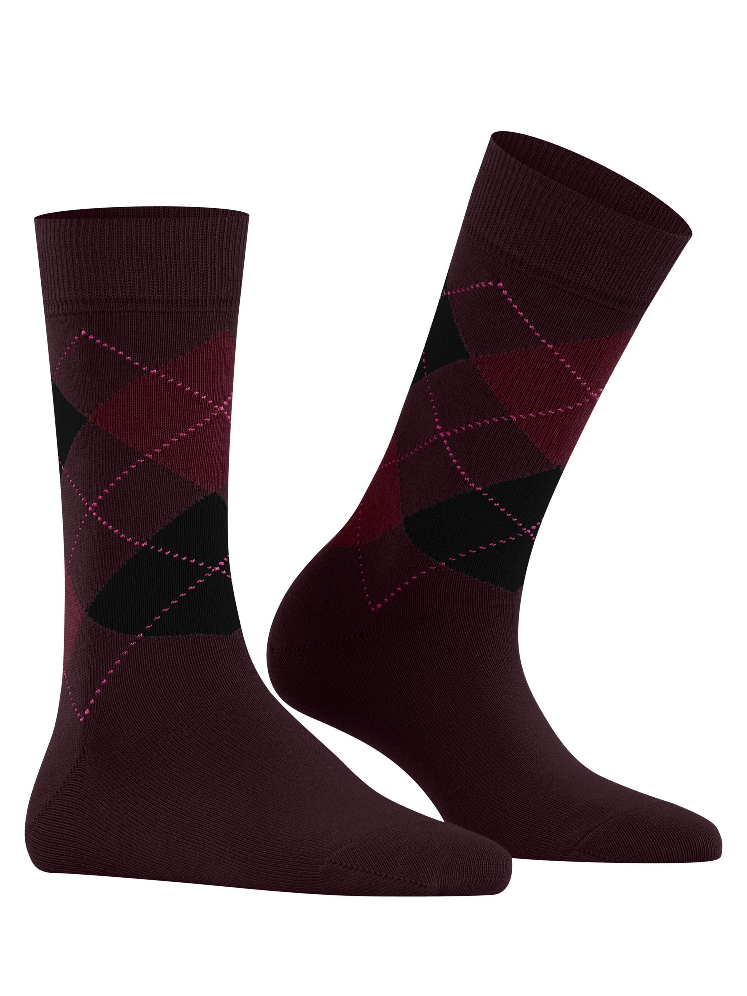 BURLINGTON Socks 'Queen' in Red