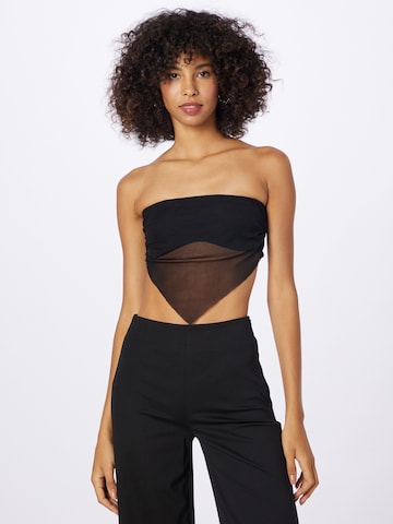 Edikted Top in Black: front