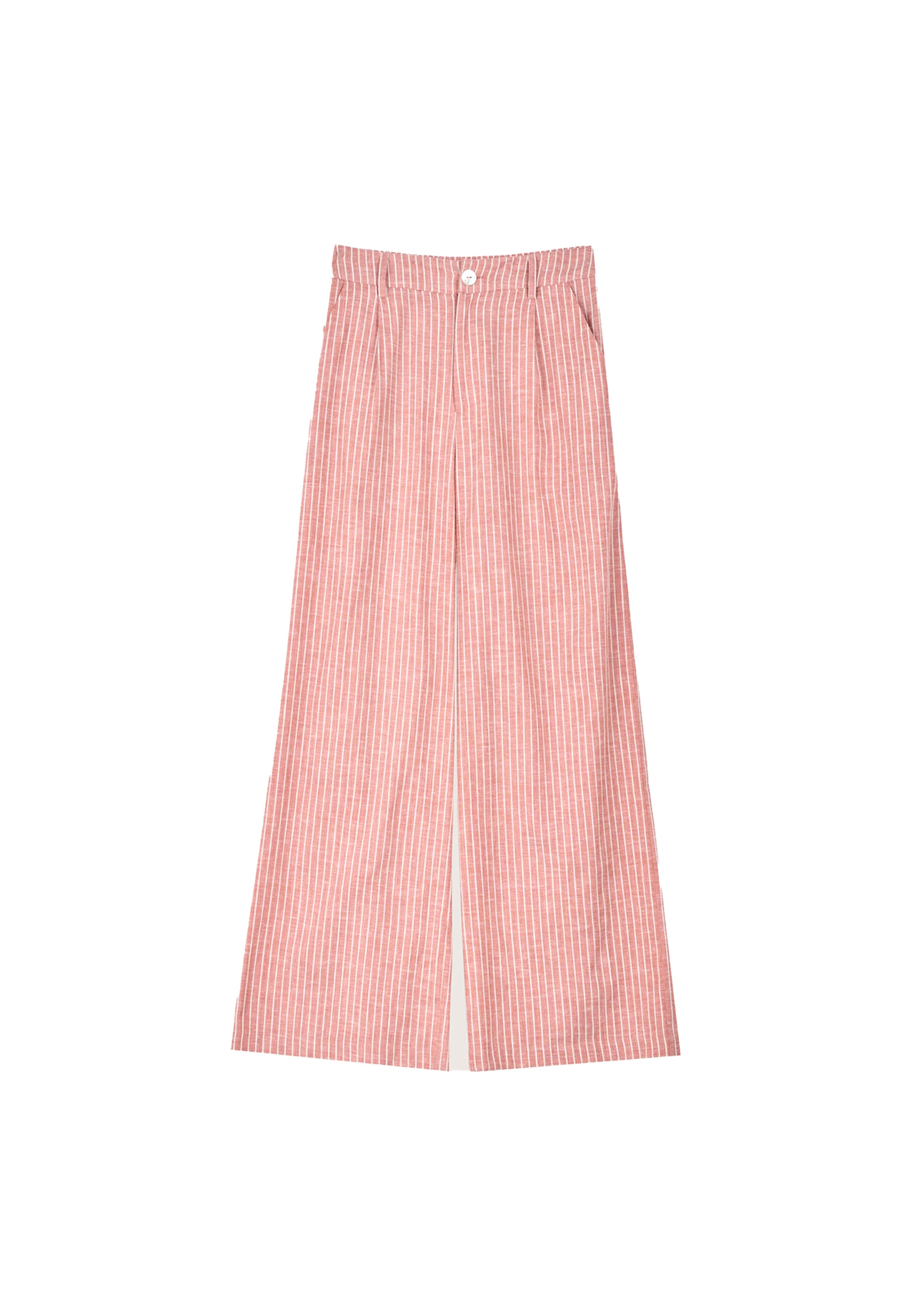 Wide leg Pantaloni 'PINTO' di Camomilla Italia in rosa: frontale