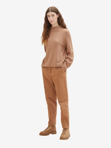 TOM TAILOR Pullover i brun