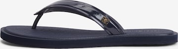 TOMMY HILFIGER Босоножки через палец 'SCANDI' в Синий: спереди