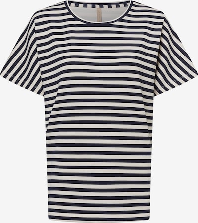 Marškinėliai 'Barni' iš Soyaconcept, spalva – tamsiai mėlyna jūros spalva / balta, Prekių apžvalga