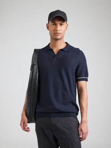 BOSS Pullover 'H-Jianluca' in Blau: Vorderseite