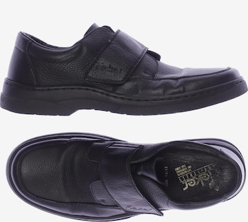 Rieker Flats & Loafers in 45 in Black: front