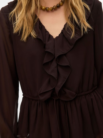 VERO MODA Bluse 'VMDora' i brun