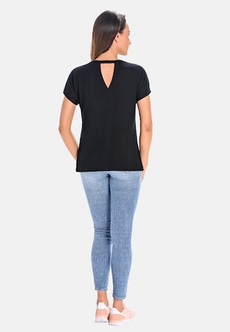 TEYLI T-Shirt 'Cora' (GRS) in Schwarz