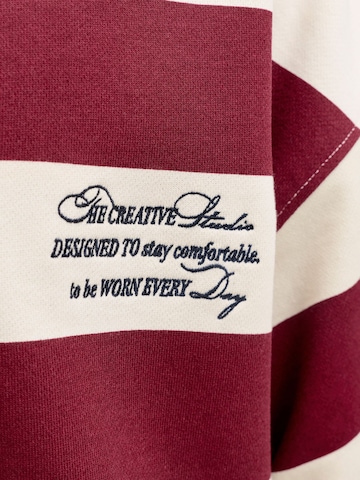 JACK & JONES Sweatshirt in Rot