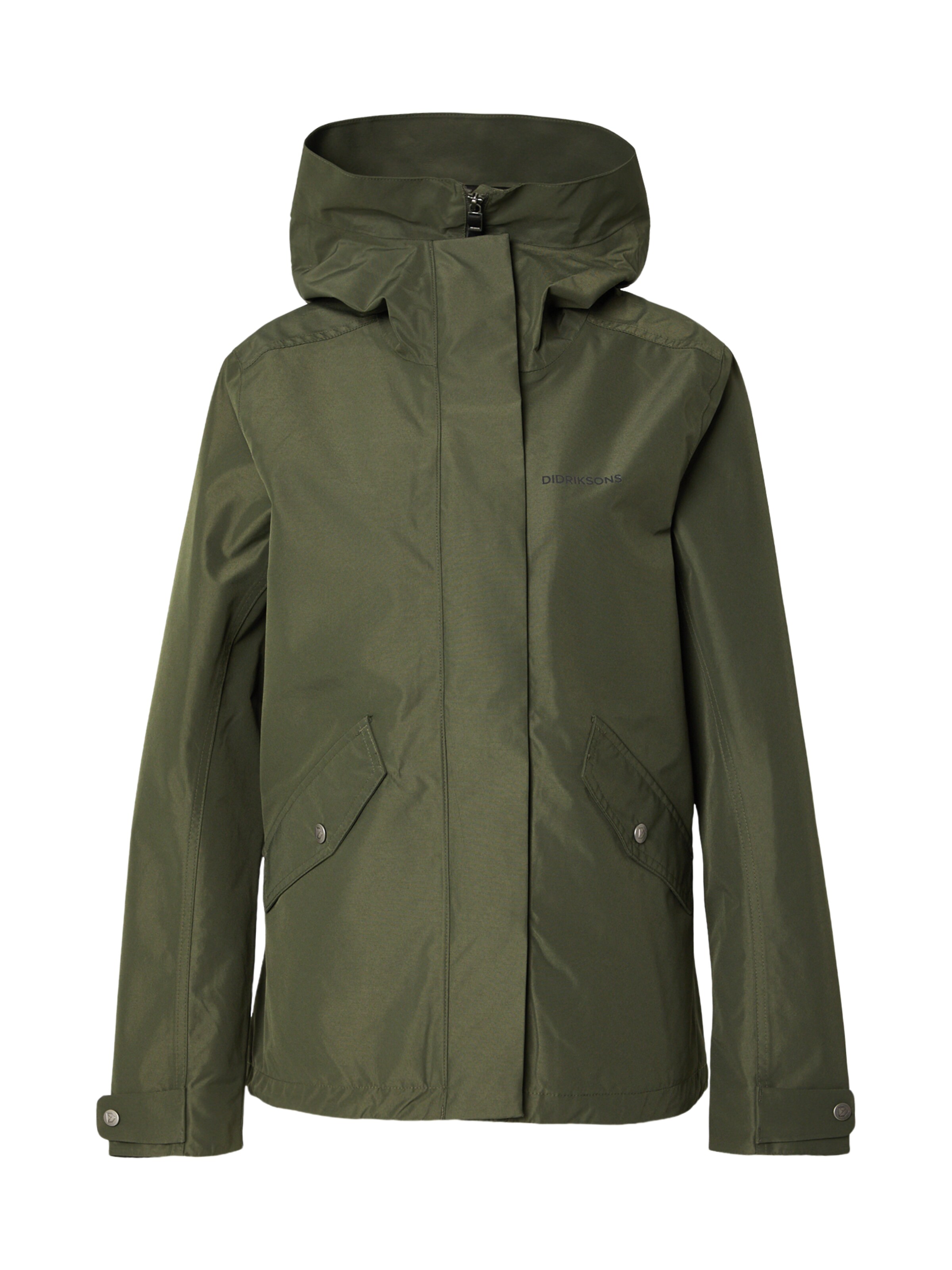 Veste outdoor 'Silja' Didriksons en vert : devant