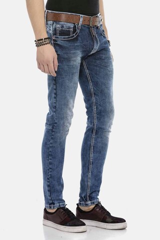 CIPO & BAXX Regular Jeans 'DENIM' in Blauw
