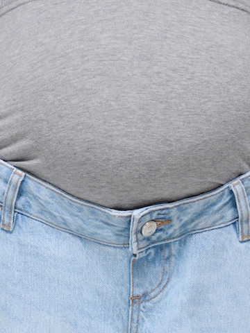 Only Maternity Regular Jeans 'OLMGabi' in Blue