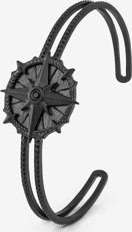 Akitsune Armband 'Guidance' in Schwarz: Vorderseite