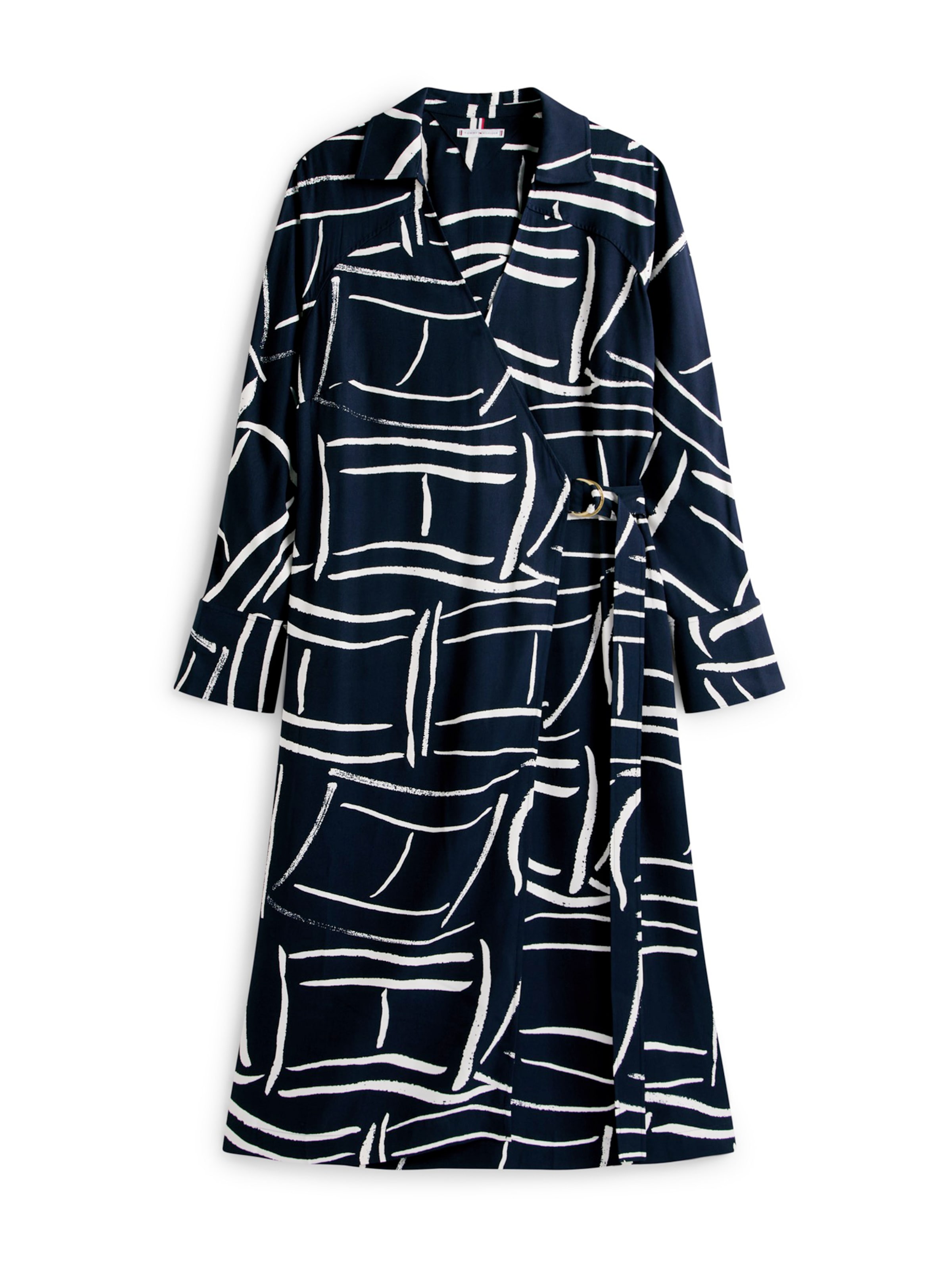 Robe Tommy Hilfiger Curve en bleu : devant