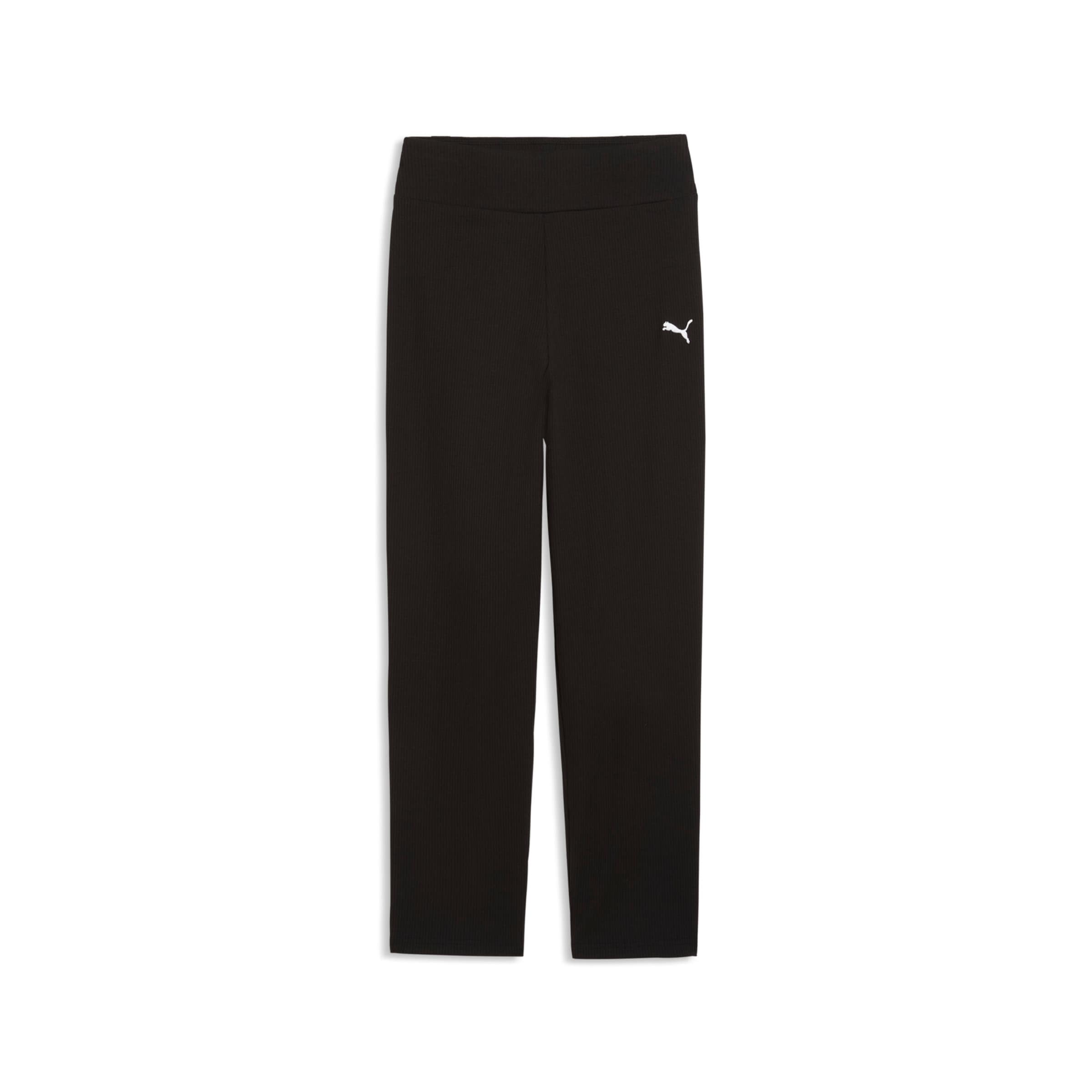 PUMA Regular Sports trousers 'Ess Elevated' in Black: front