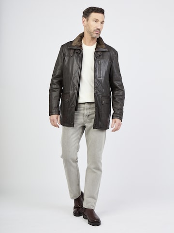 JCC Lederjacke in Braun