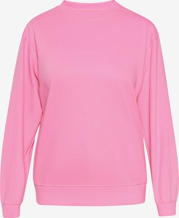 ebeeza Sweatshirt 'Everyday Fashion' in Pink: Vorderseite