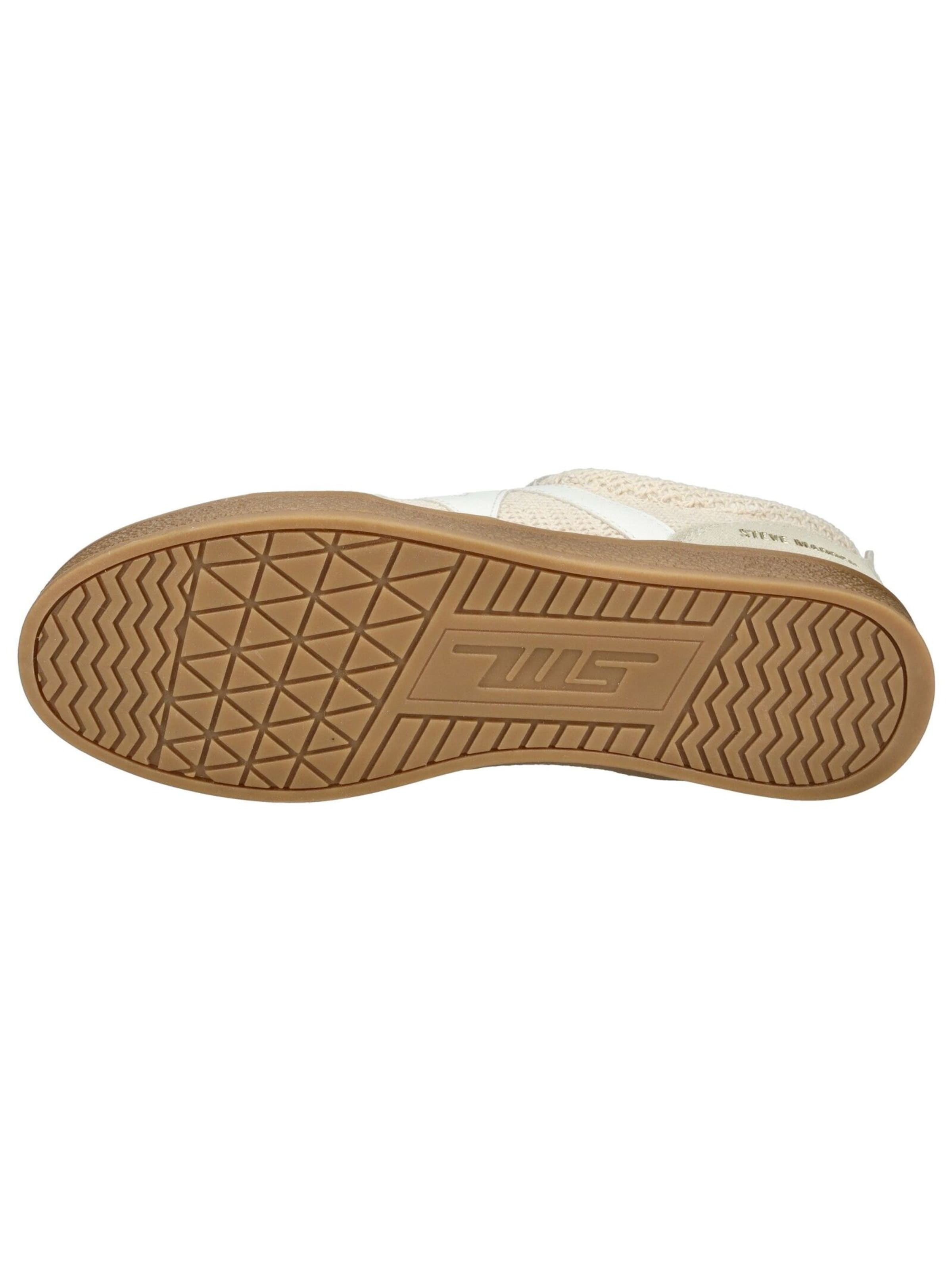 STEVE MADDEN Platform trainers in Beige