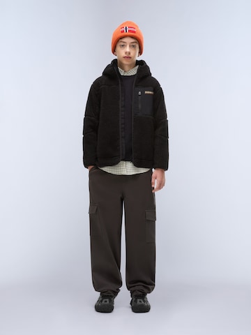 NAPAPIJRI Fleece jacket 'Yupik 4' in Black