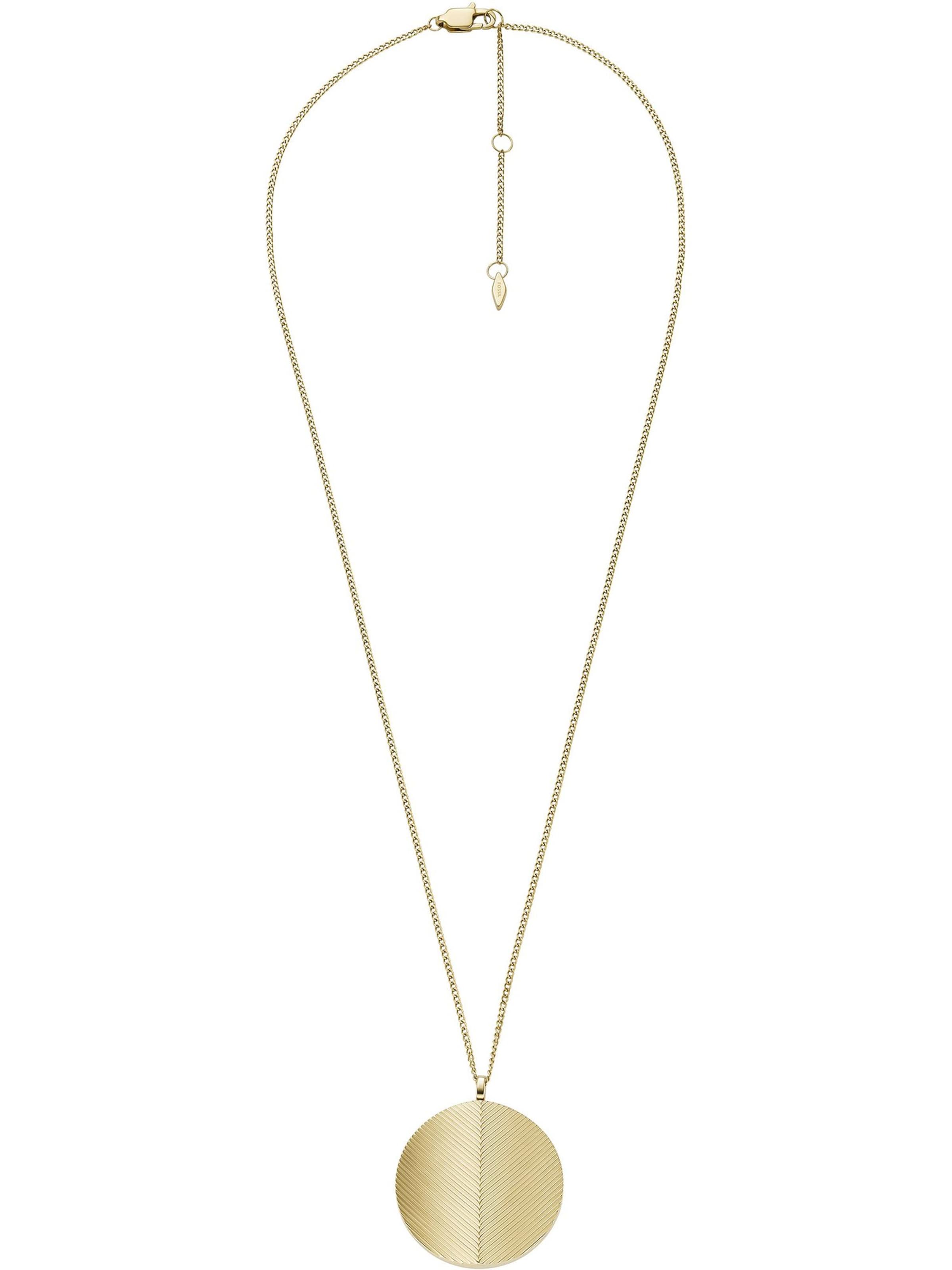 FOSSIL Kette in Gold: Vorderseite