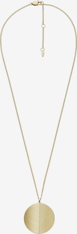 FOSSIL Necklace in Gold: front