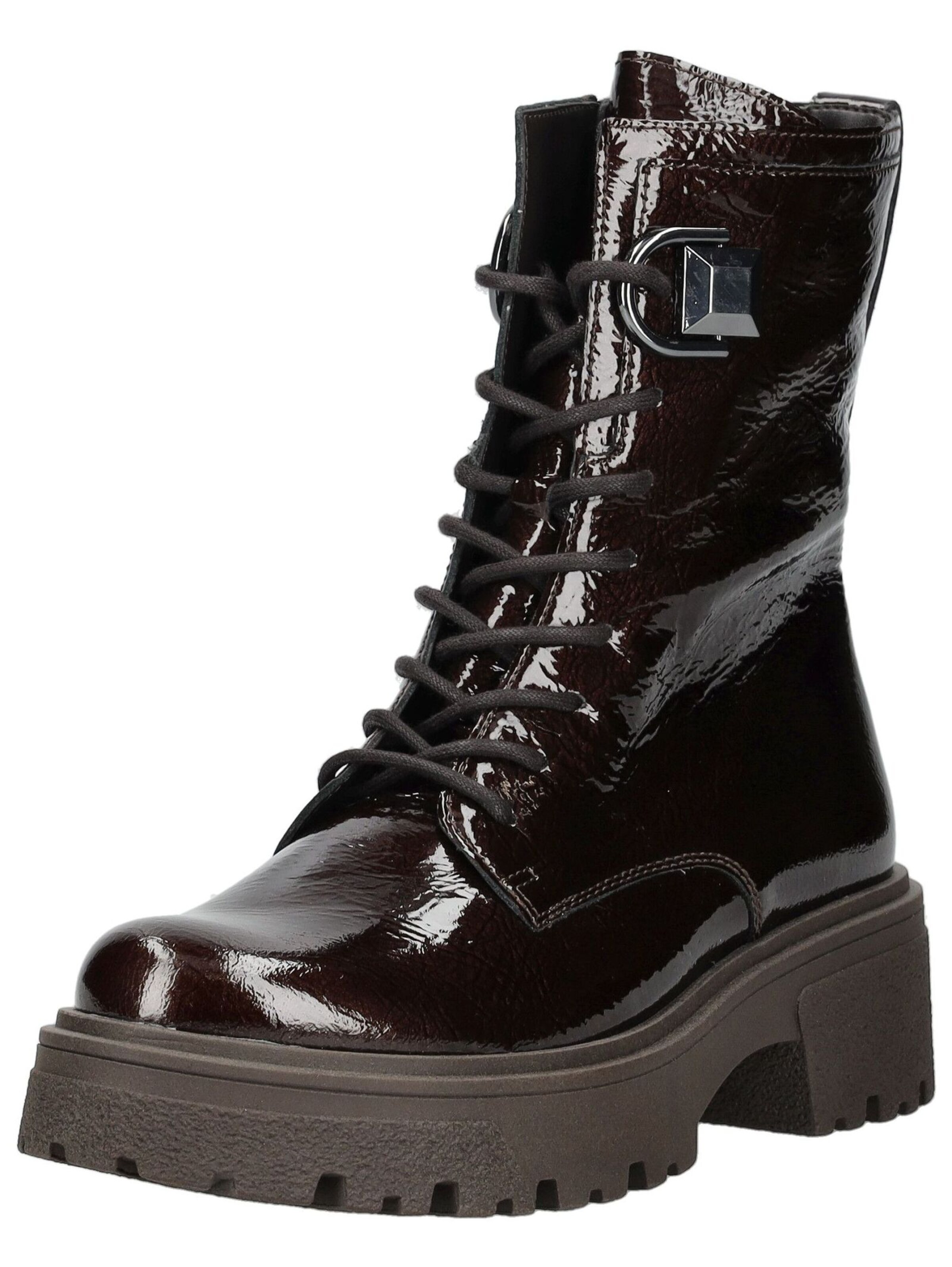 GABOR Schnürstiefelette in Braun: Vorderseite