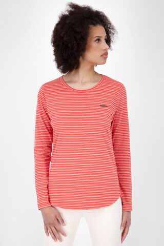 Alife and Kickin Shirt 'LeaAK' in Orange: front