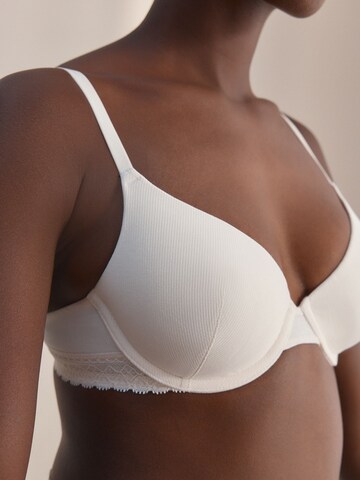 Next T-Shirt BH in Beige