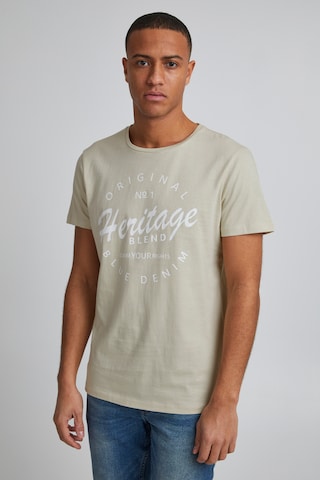 BLEND Shirt 'Abraham' in Beige: front