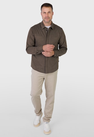 T-Shirt 'Peter Maffein' Kleinigkeit en marron