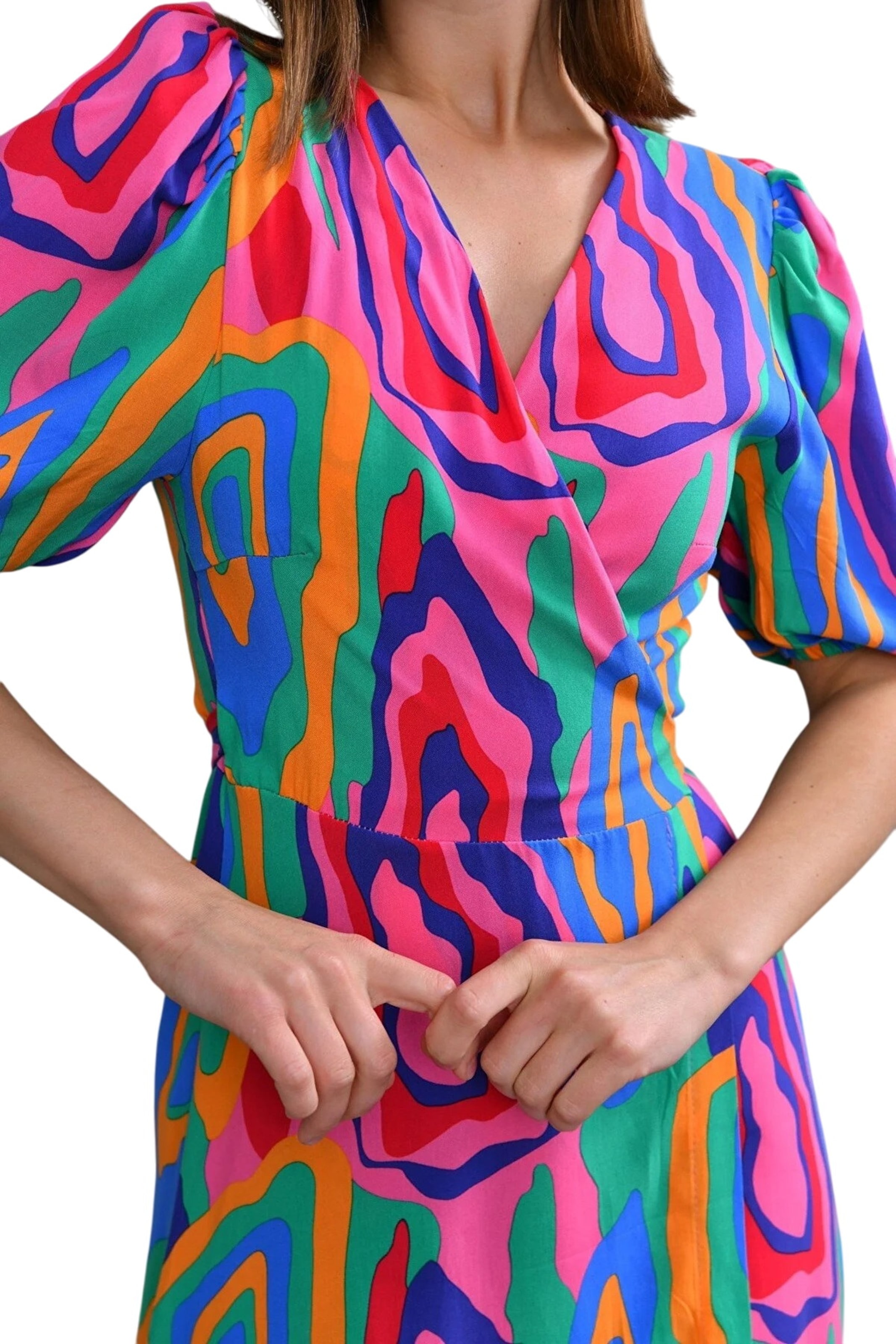 WOMAN VISION Kleid in Pink