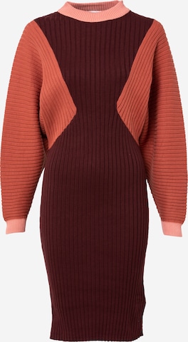 SKFK Knitted dress 'NAUSIKA' in Red: front