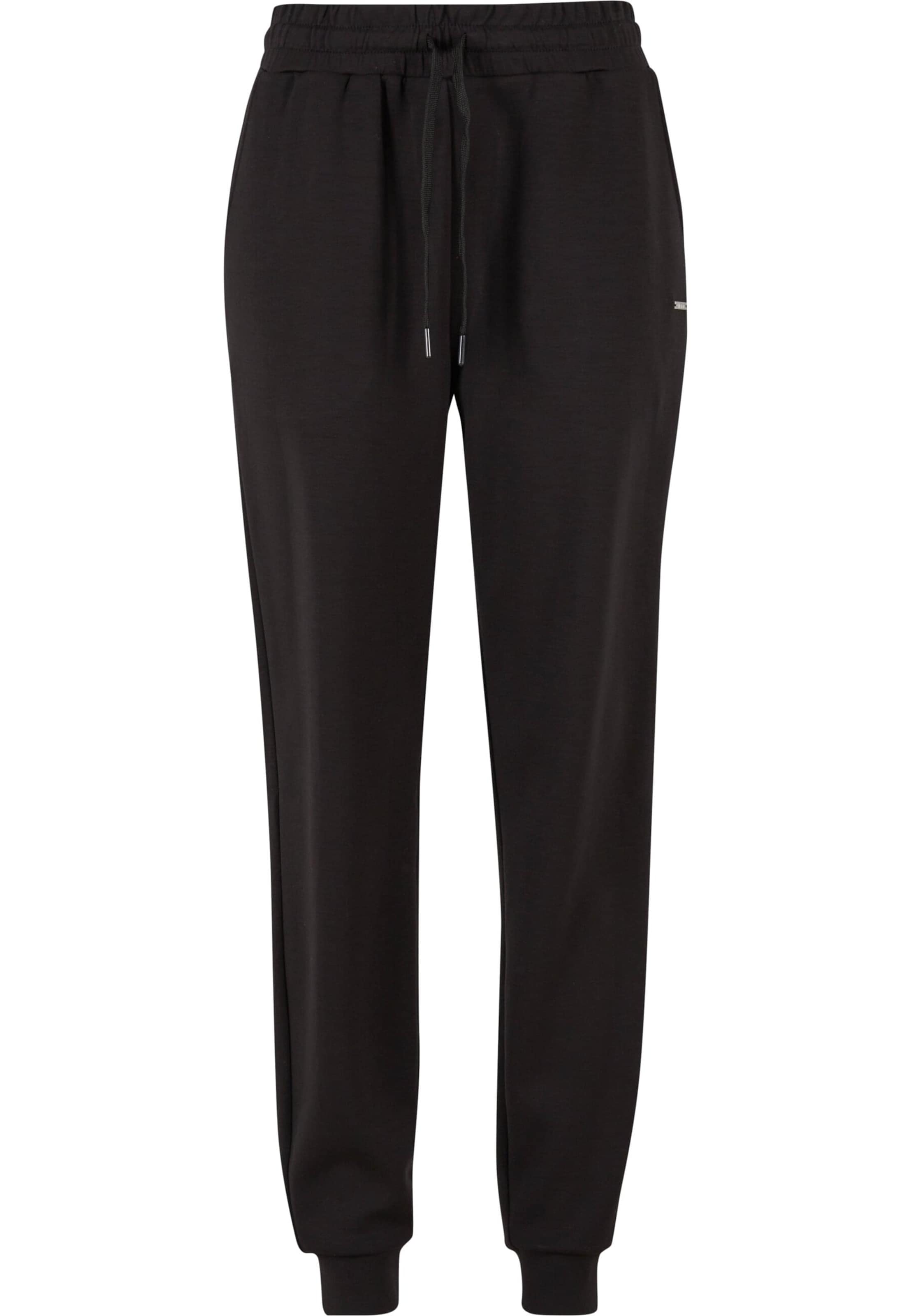 Aim'n Regular Pants in Black: front