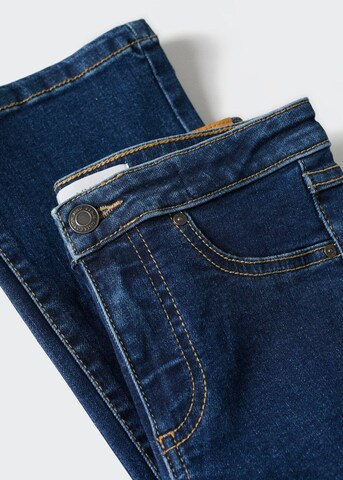 MANGO KIDS Flared Jeans 'Trumpet' in Blauw