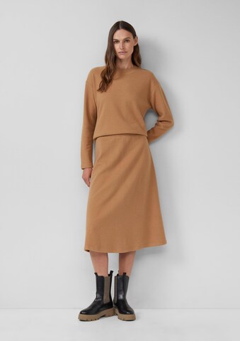 Gonna di s.Oliver in marrone: frontale