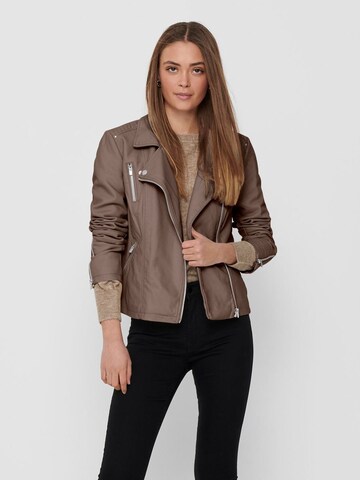 Veste mi-saison ONLY en marron : devant