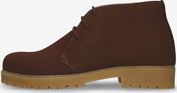 Bottines à lacets 'Agus' nae Vegan Shoes en marron : devant