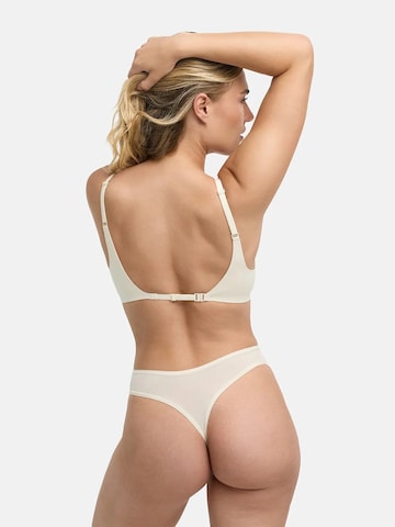 cfabPush-up Grudnjak 'Low Back Compact Light Push-Up BH' - bijela boja