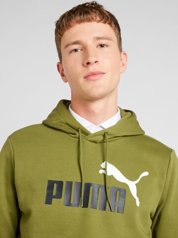 PUMA Спортивный свитшот 'ESS+ 2' в Зеленый