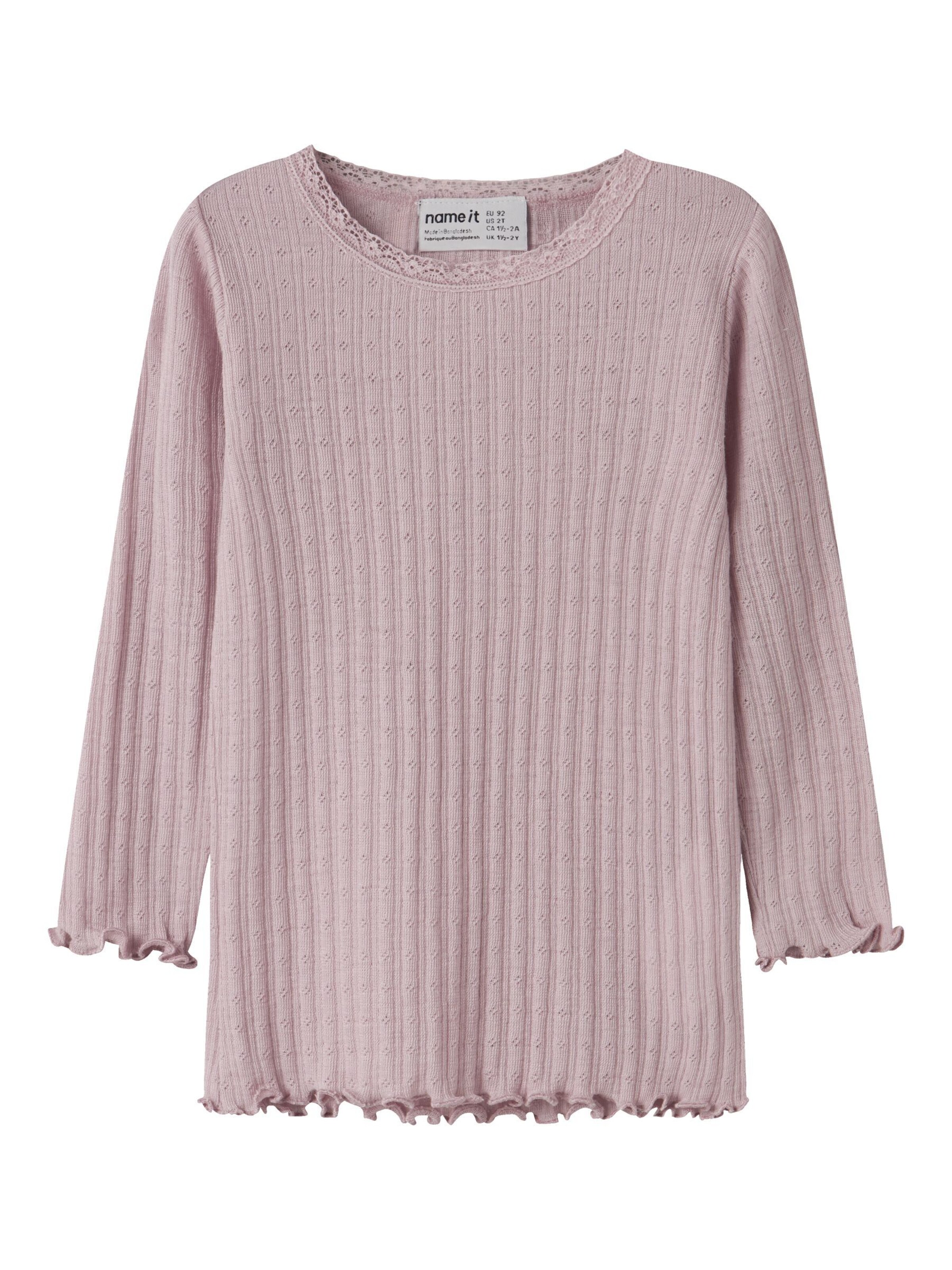 Chemisier NAME IT en violet : devant