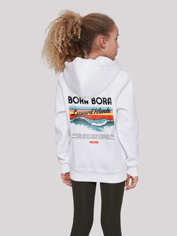 F4NT4STIC Sweatshirt 'Bora Bora Leewards Island' in White: front