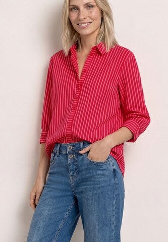 STREET ONE Bluse in Rot: Vorderseite