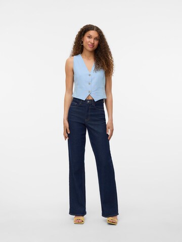 Gilet 'VMLia' VERO MODA en bleu