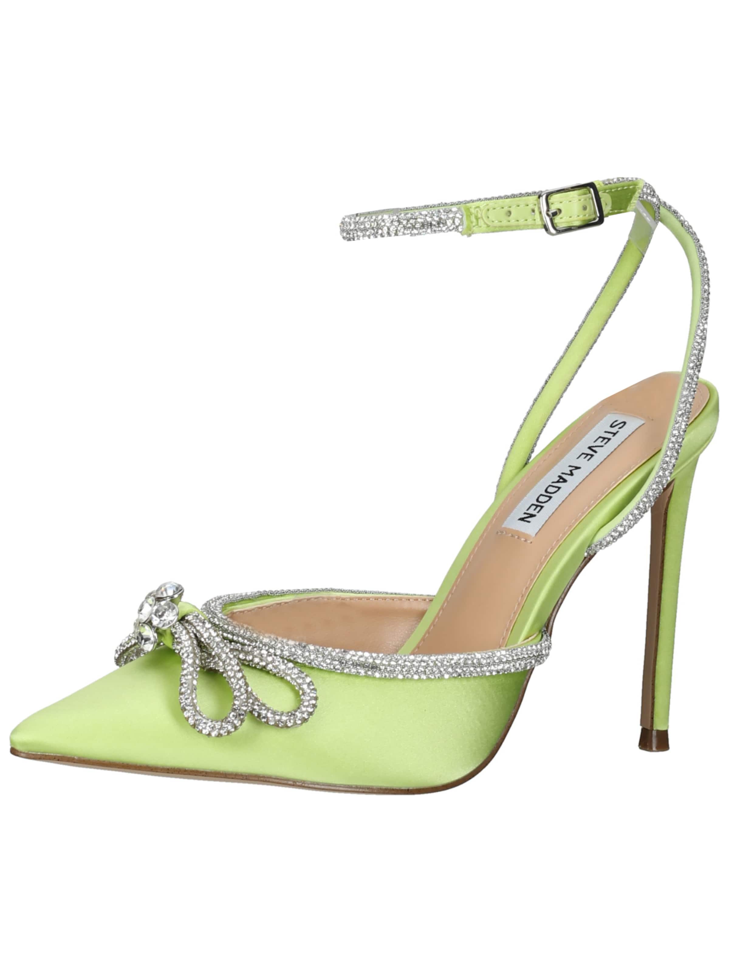 Escarpins à bride arrière STEVE MADDEN en vert : devant