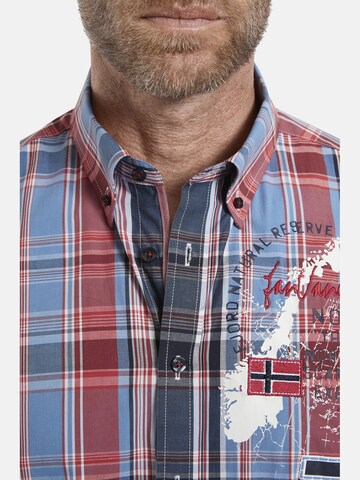 Jan Vanderstorm Comfort fit Overhemd ' Germar ' in Gemengde kleuren
