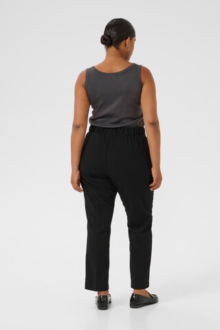 Regular Pantalon 'Celia' KAFFE CURVE en noir