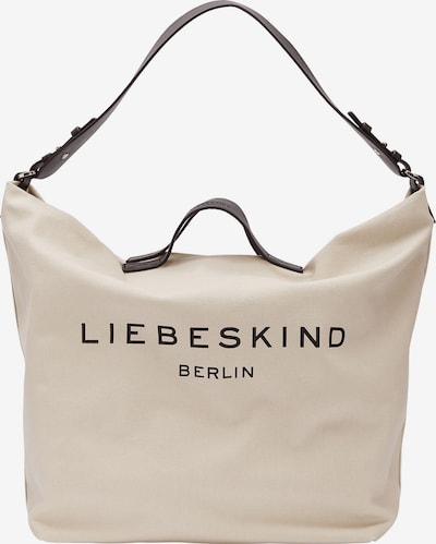 Liebeskind Berlin Shopper in schwarz / wollweiß, Produktansicht