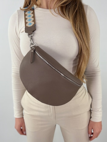 lePelou Fanny Pack 'JUNA large' in Grey